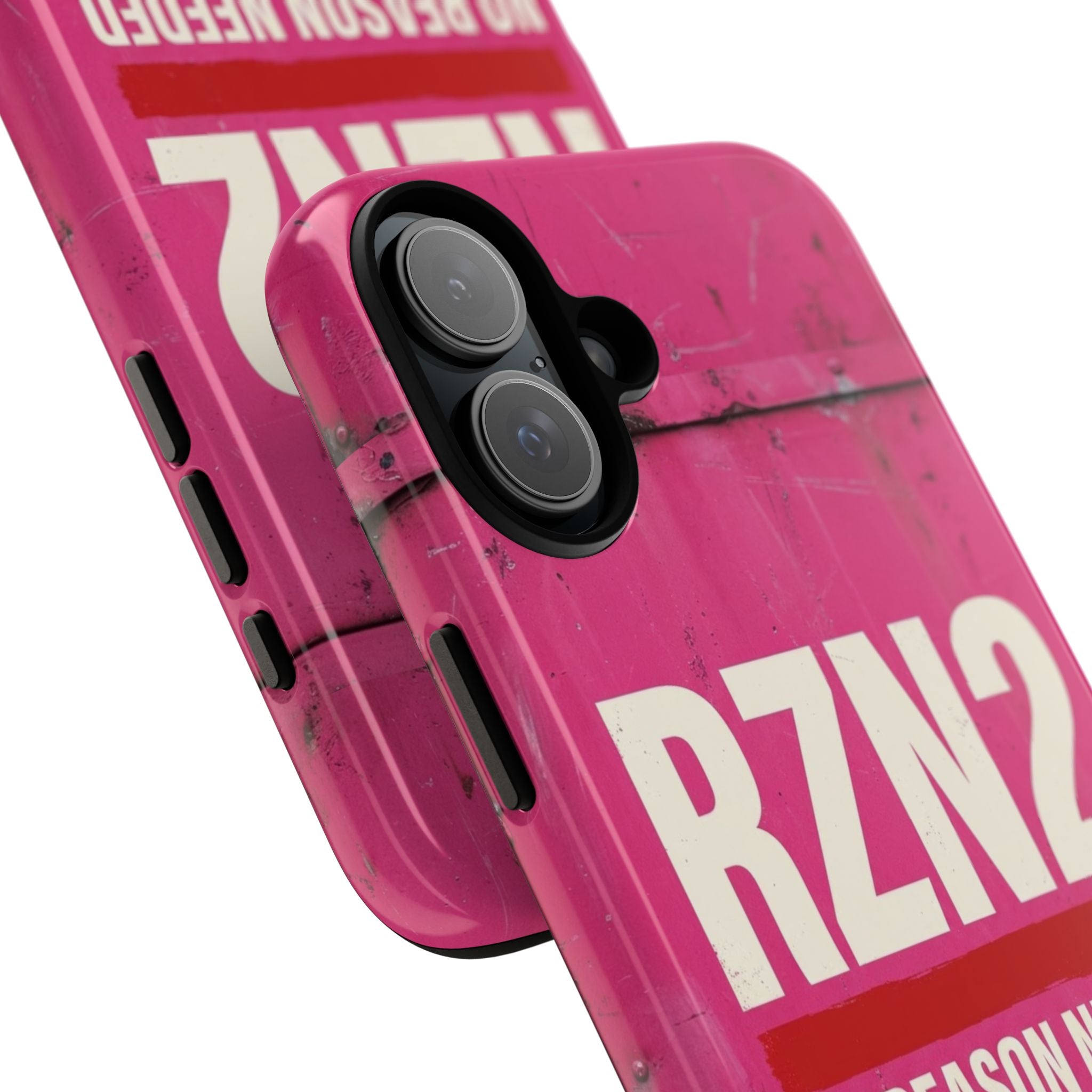 Funny Gift for Women | RZN2 Bold Pink Phone Case — No Reason Needed