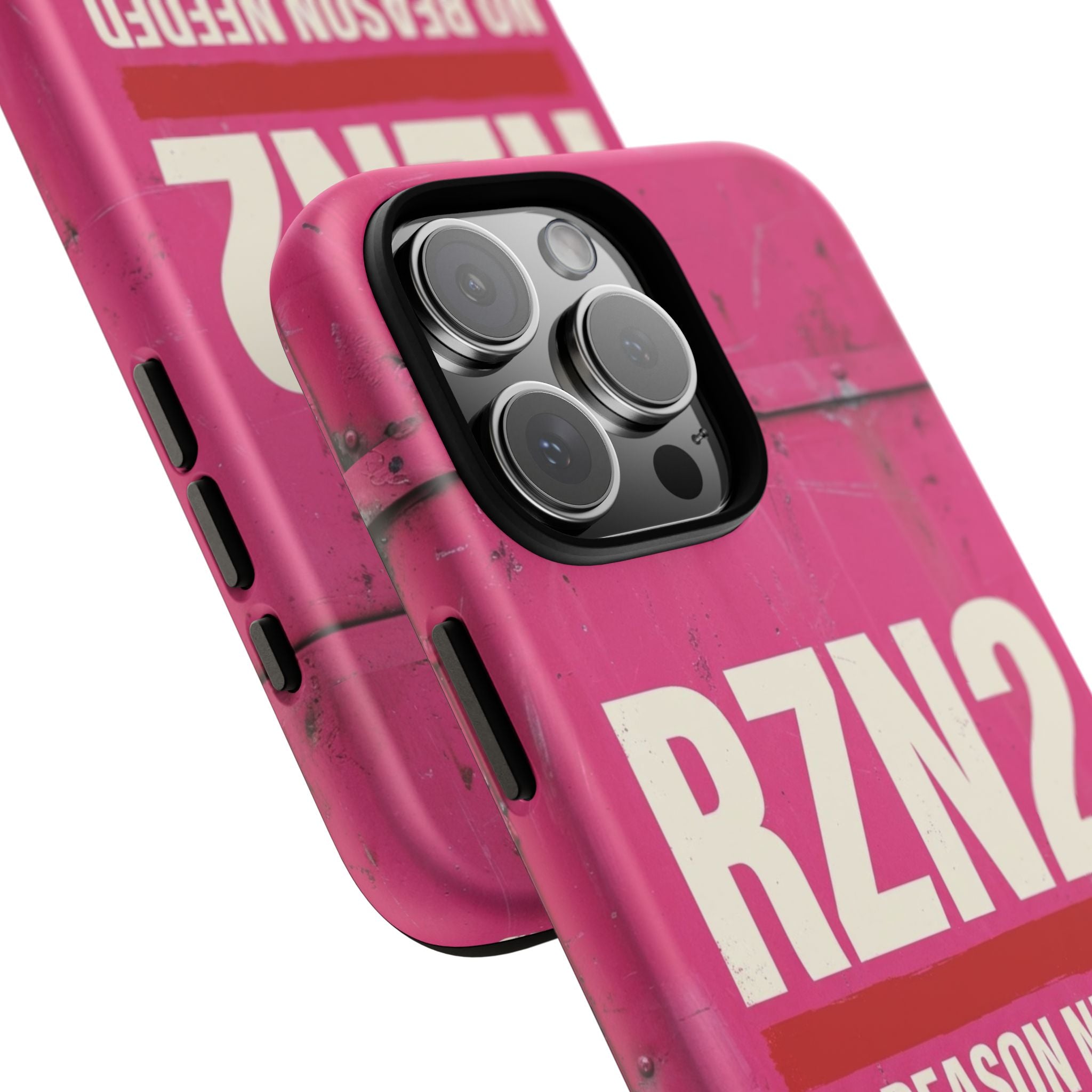 Funny Gift for Women | RZN2 Bold Pink Phone Case — No Reason Needed