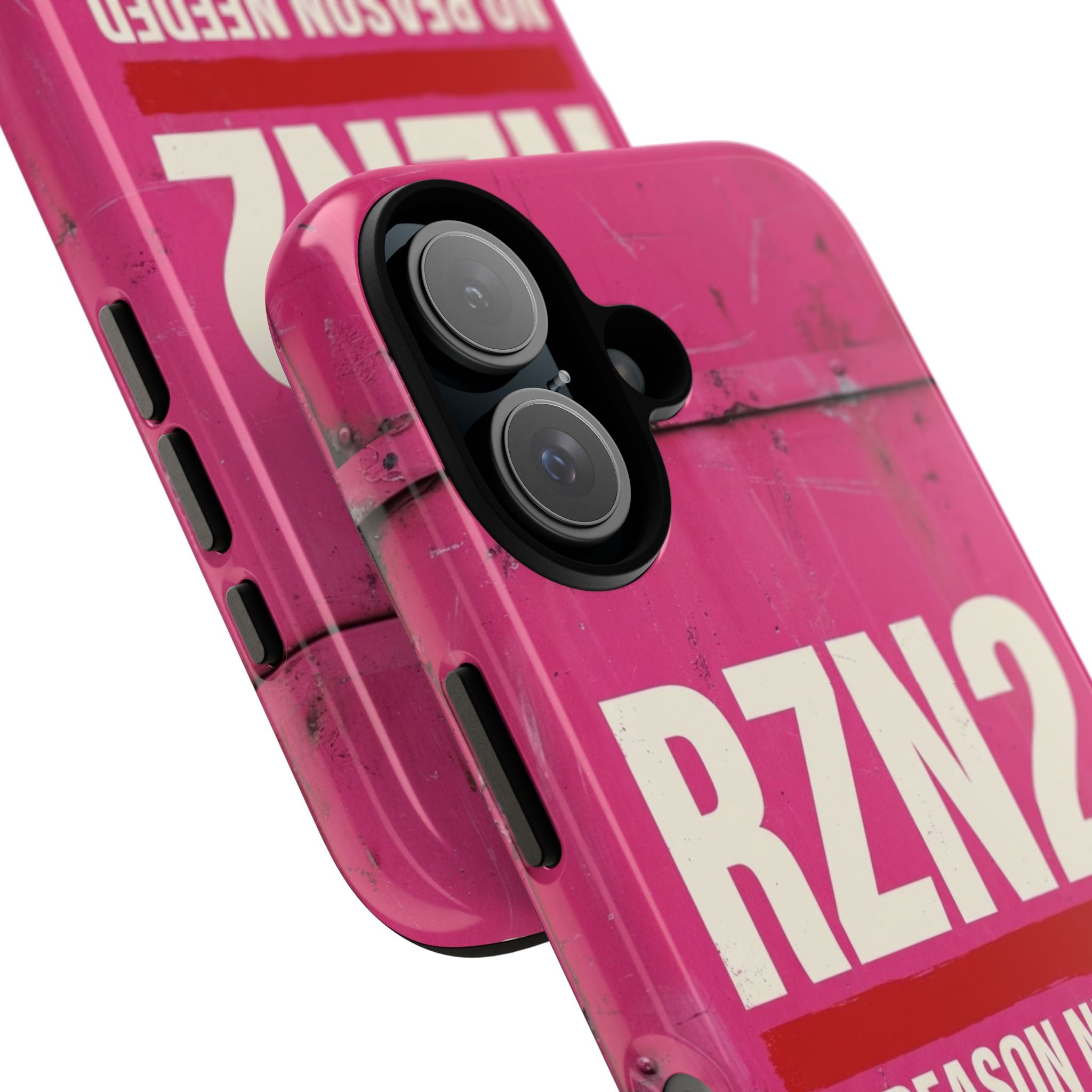 Funny Gift for Women | RZN2 Bold Pink Phone Case — No Reason Needed