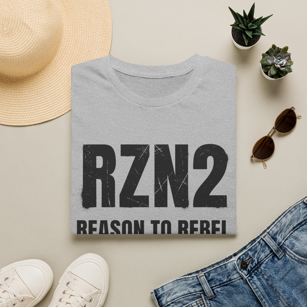 RZN2 "Reason to Rebel" Graphic T-Shirt — Bold Statement Tee